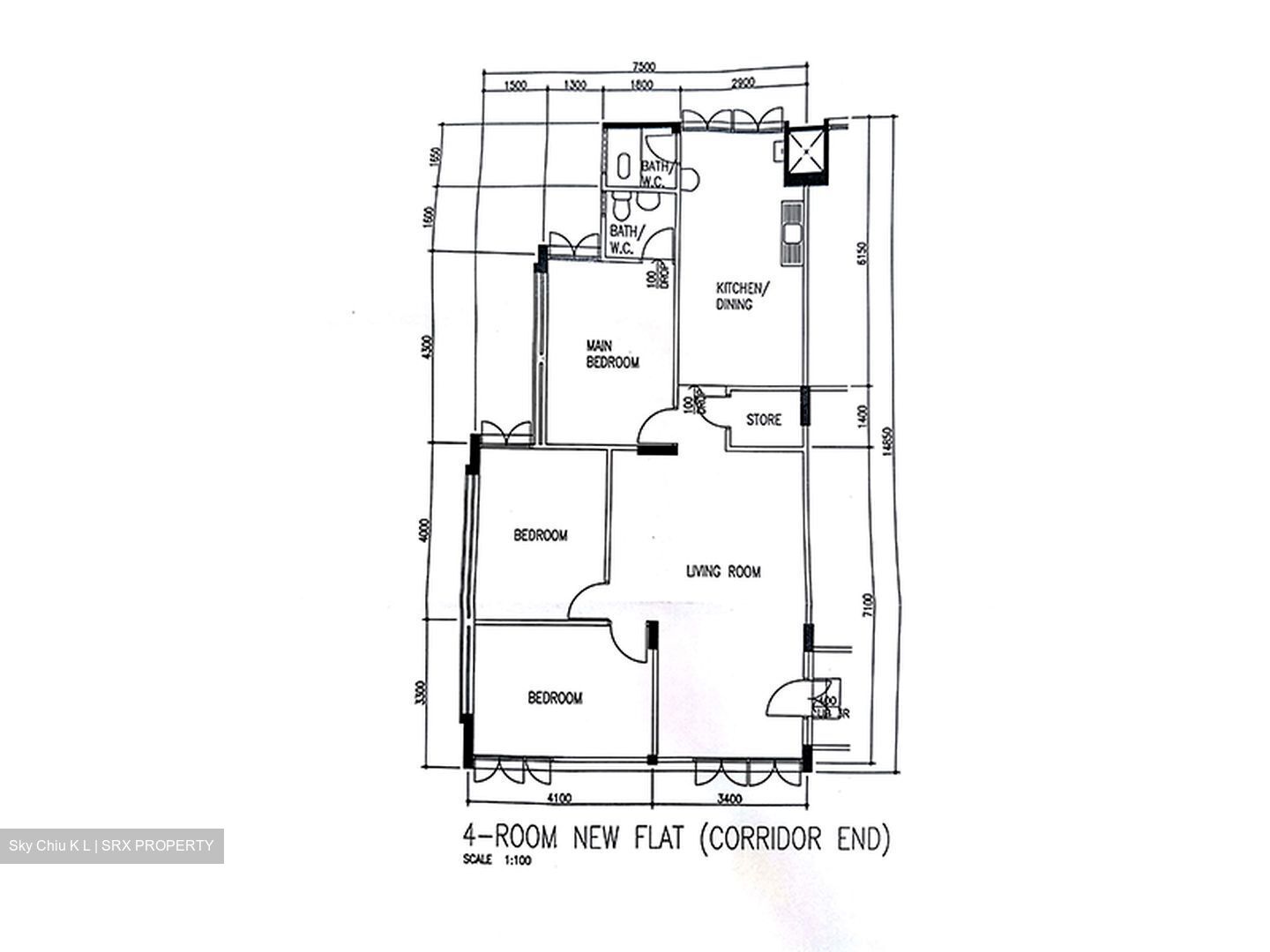 Blk 556 Ang Mo Kio Avenue 10 (Ang Mo Kio), HDB 3 Rooms #325036111